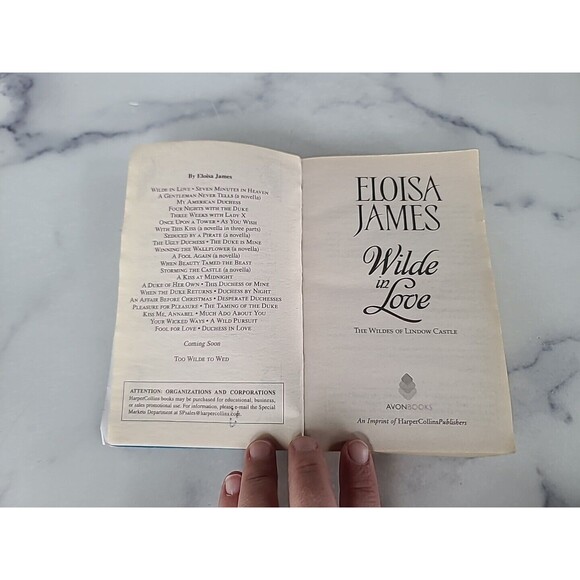 Wilde in Love by Eloisa James (English) Paperback Book - Picture 4 of 10